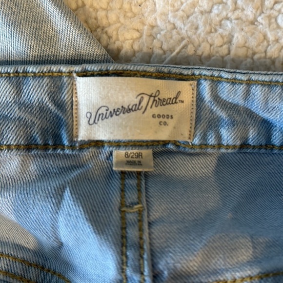 Universal thread high rise slim straight jeans size 8/29R women’s - Picture 13 of 13